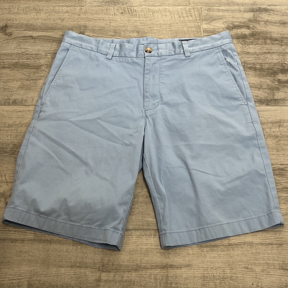 Vineyard Vines Blue 9" Shorts Men's Size 32 Stretch Breaker Short Golf Sailing
